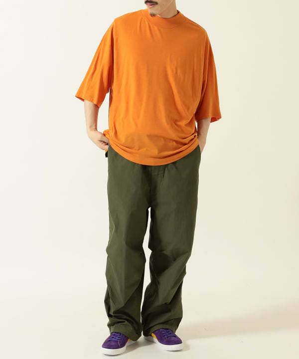 BEAMS T（ビームスT）AURALEE / SUPER SOFT WOOL JERSEY MOCK NECK TEE