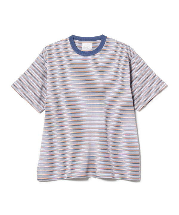 BEAMS T BEAMS T Outlet] scair / MULTI BORDER KNIT T-SHIRT (T