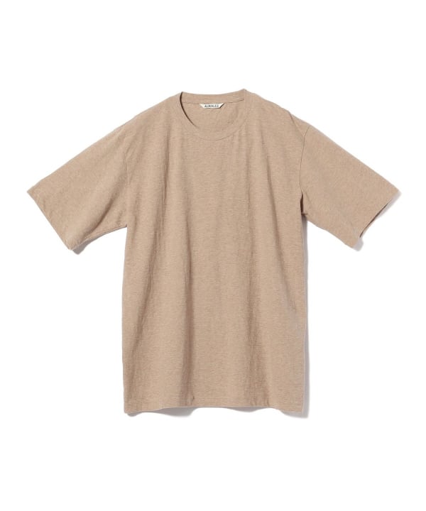 BEAMS T（ビームスT）AURALEE / HARD TWIST COTTON CASHMERE TEE（T ...