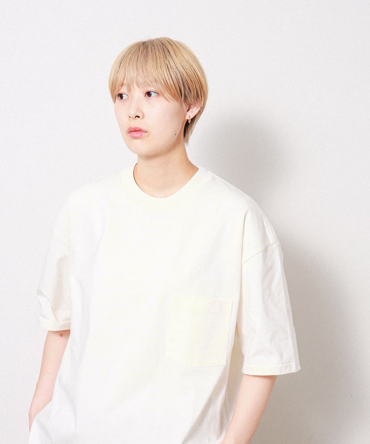 BEAMS T（ビームスT）AURALEE / Standup Tee（Tシャツ・カットソー T