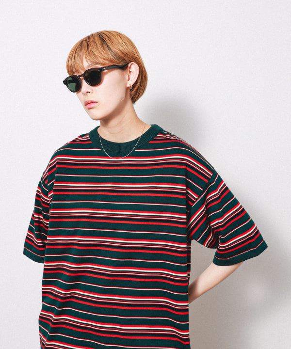 BEAMS T（ビームスT）【アウトレット】F-LAGSTUF-F / BORDER KNIT