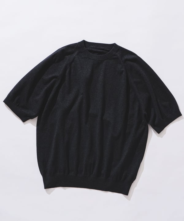 BEAMS T（ビームスT）【アウトレット】Crepuscule / Raglan Knit Short