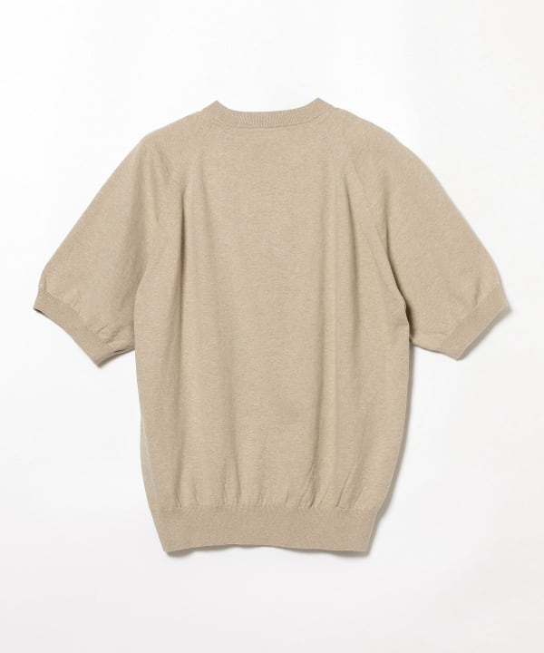 BEAMS T（ビームスT）【アウトレット】Crepuscule / Raglan Knit Short Sleeve（Tシャツ・カットソー  Tシャツ）通販｜BEAMS