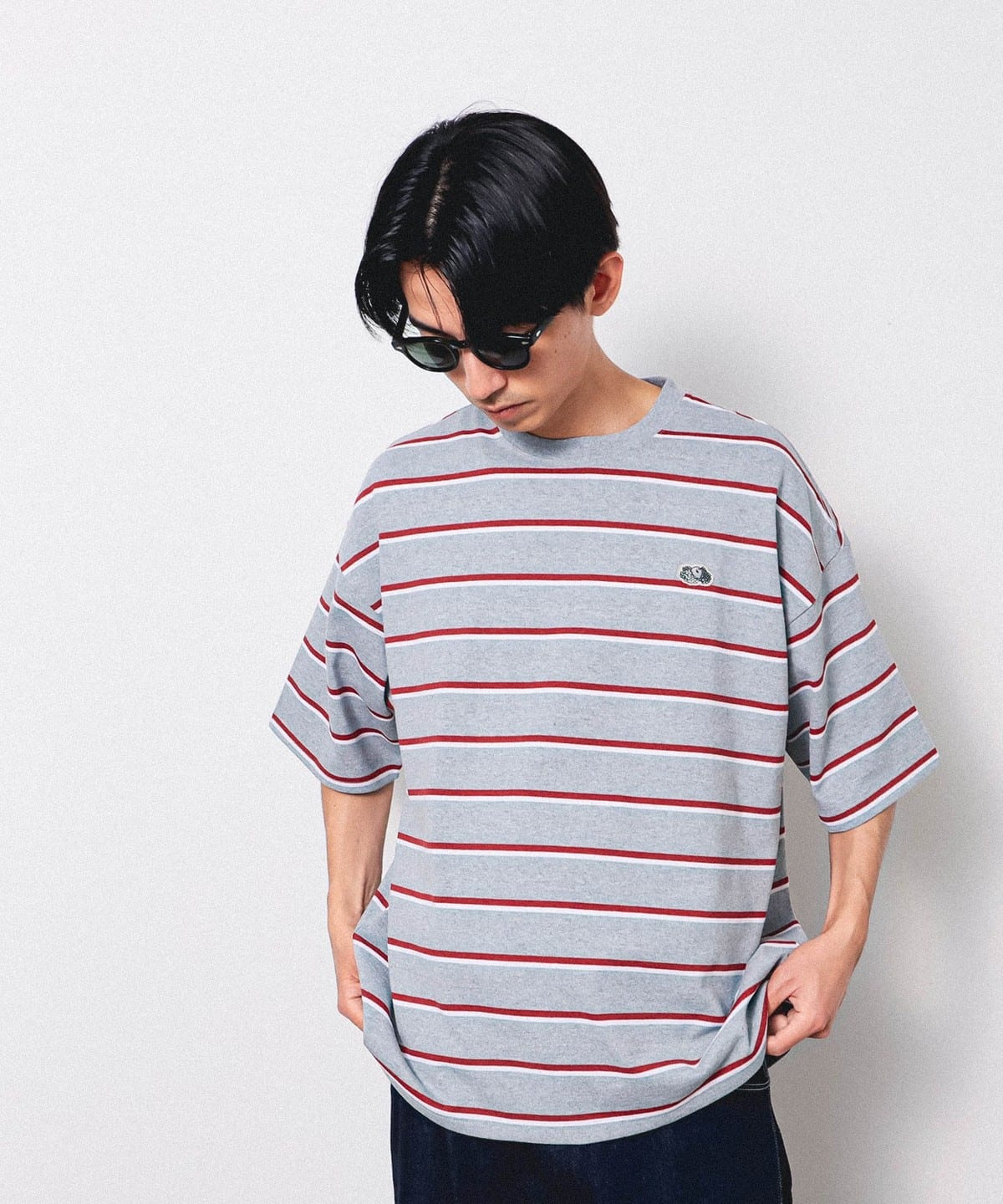 BEAMS（ビームス）FRUIT OF THE LOOM / Retro Border T-shirt（Tシャツ