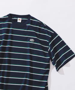 ▲FRUIT OF THE LOOM / Retro Border T-shirt