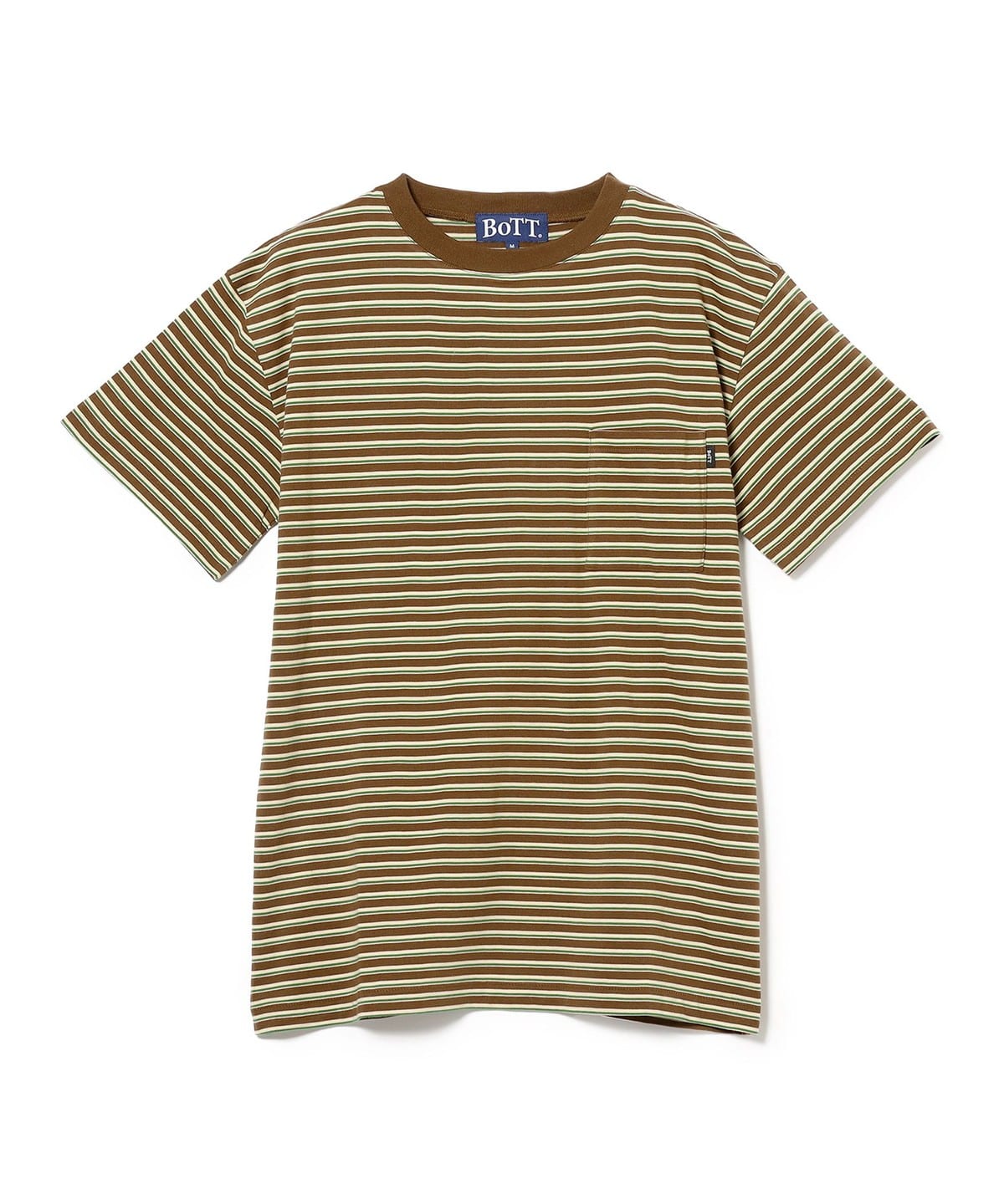 BEAMS T（ビームスT）BoTT / Jacquard Border Pocket Tee（Tシャツ ...