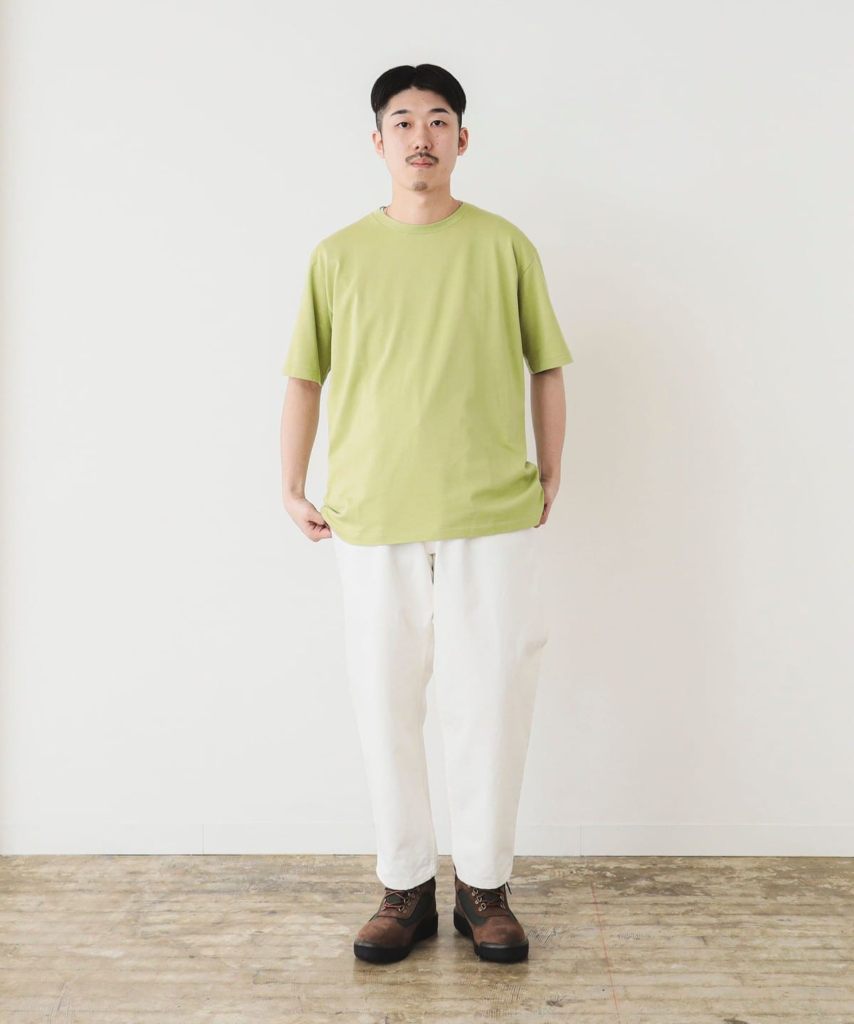 BEAMS T（ビームスT）AURALEE / LUSTER PLAITING TEE（Tシャツ