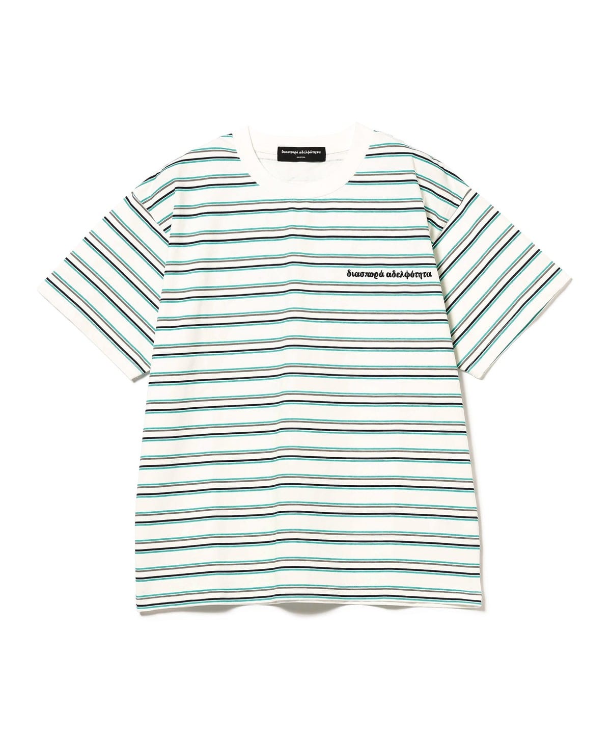 Diaspora Skateboards / Printed Stripe S/S Top Tシャツ・カットソー MEN WHITE XL Diaspora Skateboards / Printed Stripe S/S Top Tシャツ・カットソー MEN WHITE XL