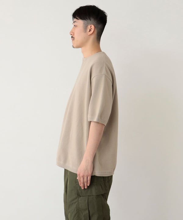 BEAMS T（ビームスT）crepuscule × BEAMS T / Crewneck Button Short  Sleeve（Tシャツ・カットソー その他Tシャツ・カットソー）通販｜BEAMS