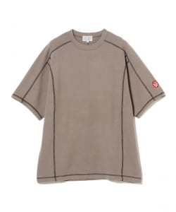 C.E / CREW NECK DBL KNIT SHORT SLEEVE