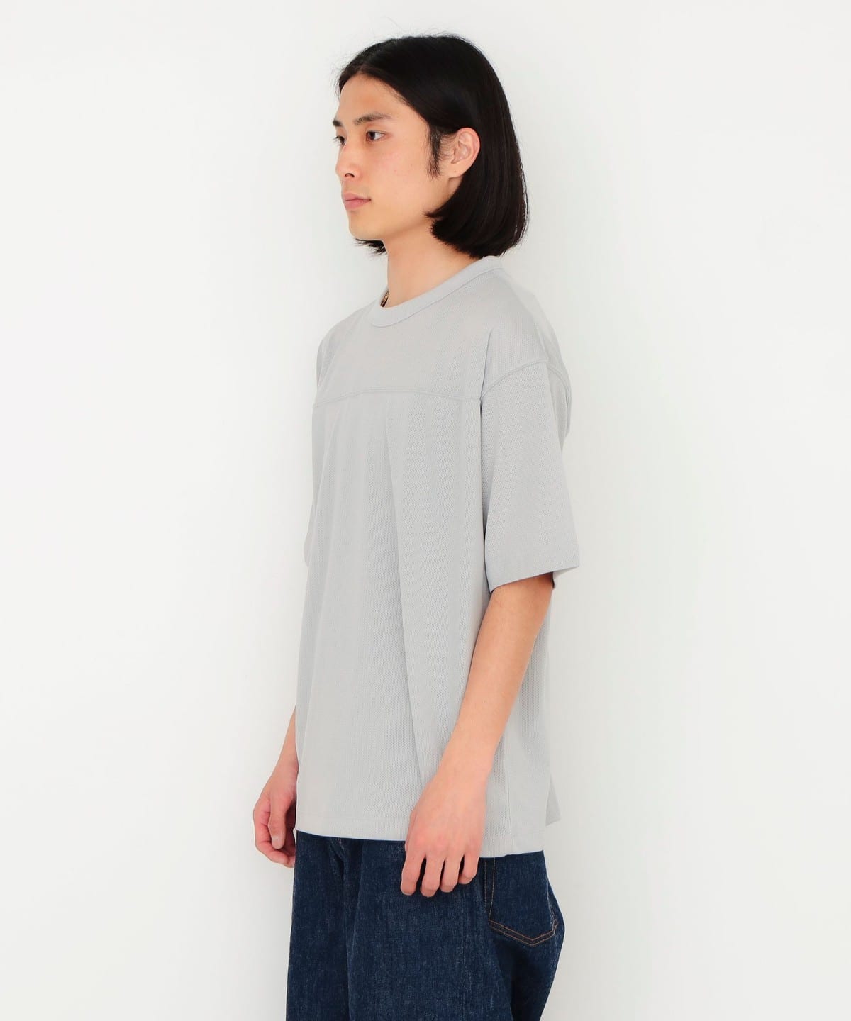 BEAMS メッシュTシャツ Sサイズ B:MING by BEAMS（ビーミング by ビームス）メッシュ クルー