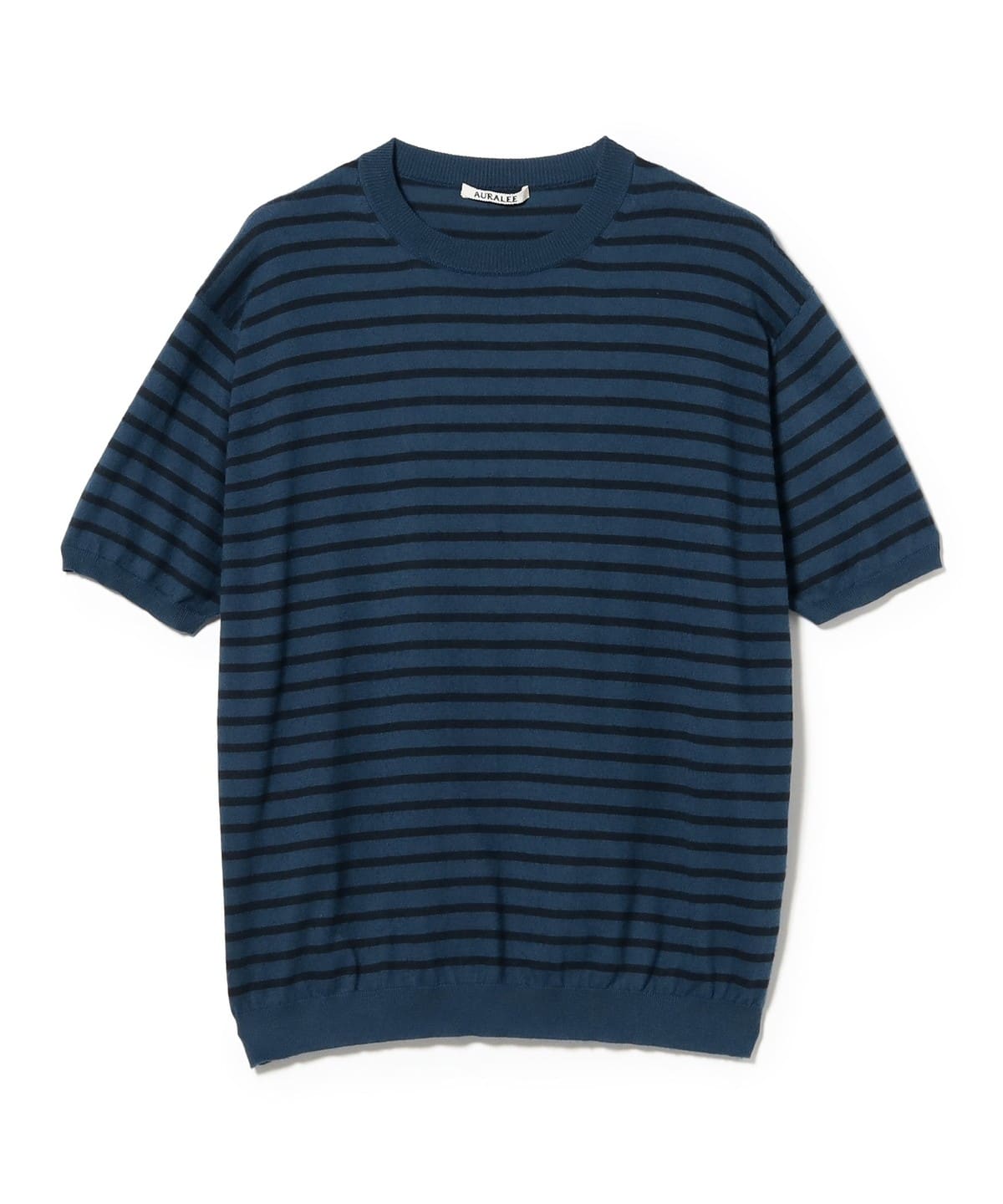 BEAMS T (BEAMS T) AURALEE / HIGH GAUGE COTTO N KNIT TEE (T-shirt