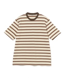 AURALEE / GRADIENT STRIPE JERSEY TEE