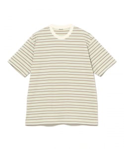 AURALEE / GRADIENT STRIPE JERSEY TEE