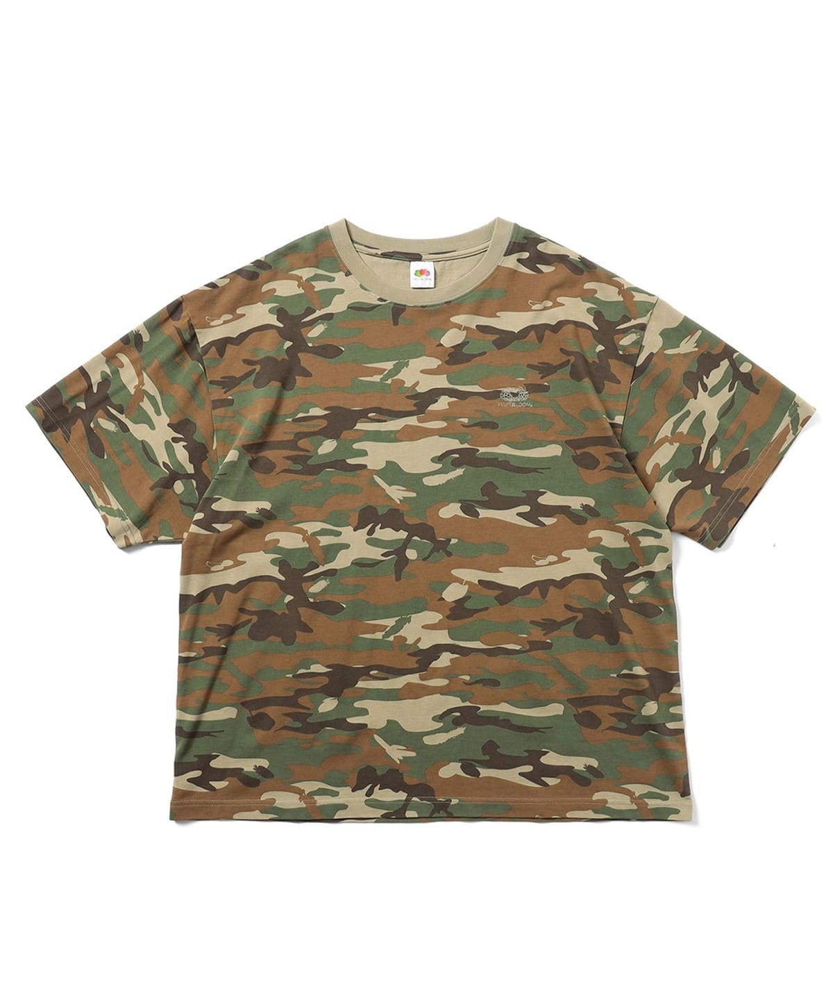 BEAMS T（ビームスT）FRUIT OF THE LOOM / Camo Short Sleeve T-Shirt