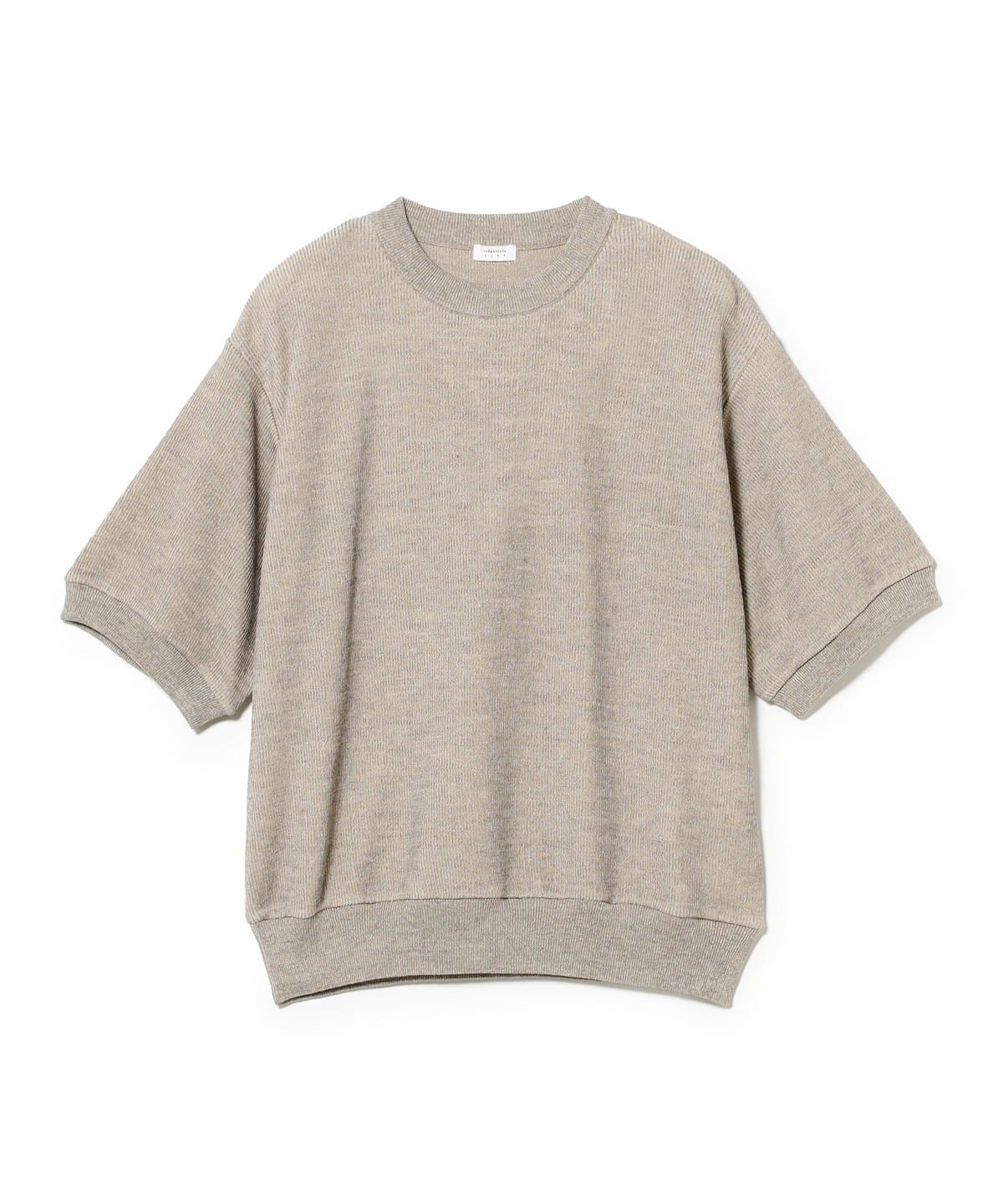BEAMS T（ビームスT）【別注】crepuscule / Ramie Crew Short Sleeve T