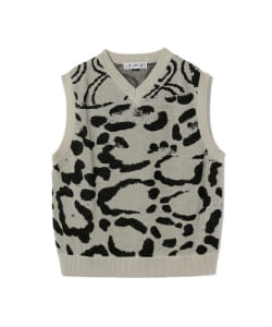 BAL / JACQUARD RAMIE VEST