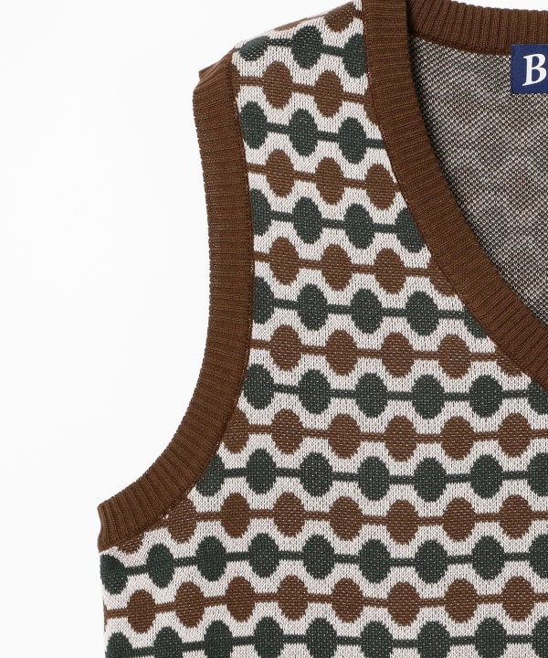 BEAMS T（ビームスT）BoTT / LINK KNIT VEST（トップス ベスト）通販