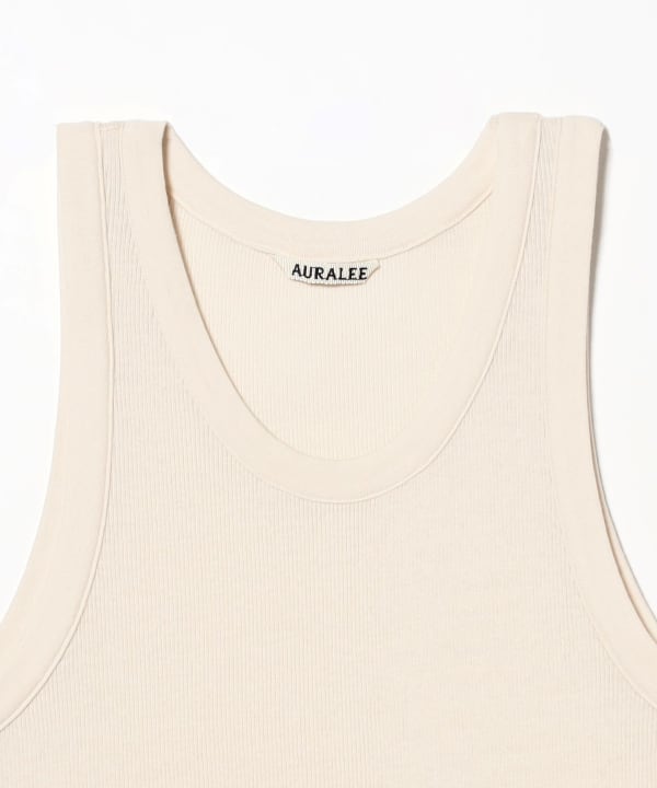 BEAMS T(ビームスT)AURALEE / ORGANIC SOFT RIB TANK TOP(T BEAMS T(ビームスT)AURALEE / ORGANIC SOFT RIB TANK TOP(T