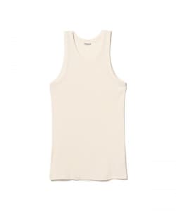 AURALEE / ORGANIC SOFT RIB TANK TOP