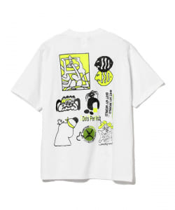SHINKNOWNSUKE × BEAMS T / Dots Per Inch Short Sleeve T-shirt
