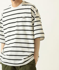 FRUIT OF THE LOOM / Retro Border T-shirt
