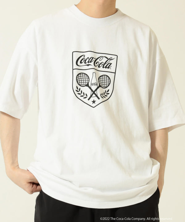 BEAMS（ビームス）【アウトレット】Coca-Cola / 別注 Emblem Logo T 