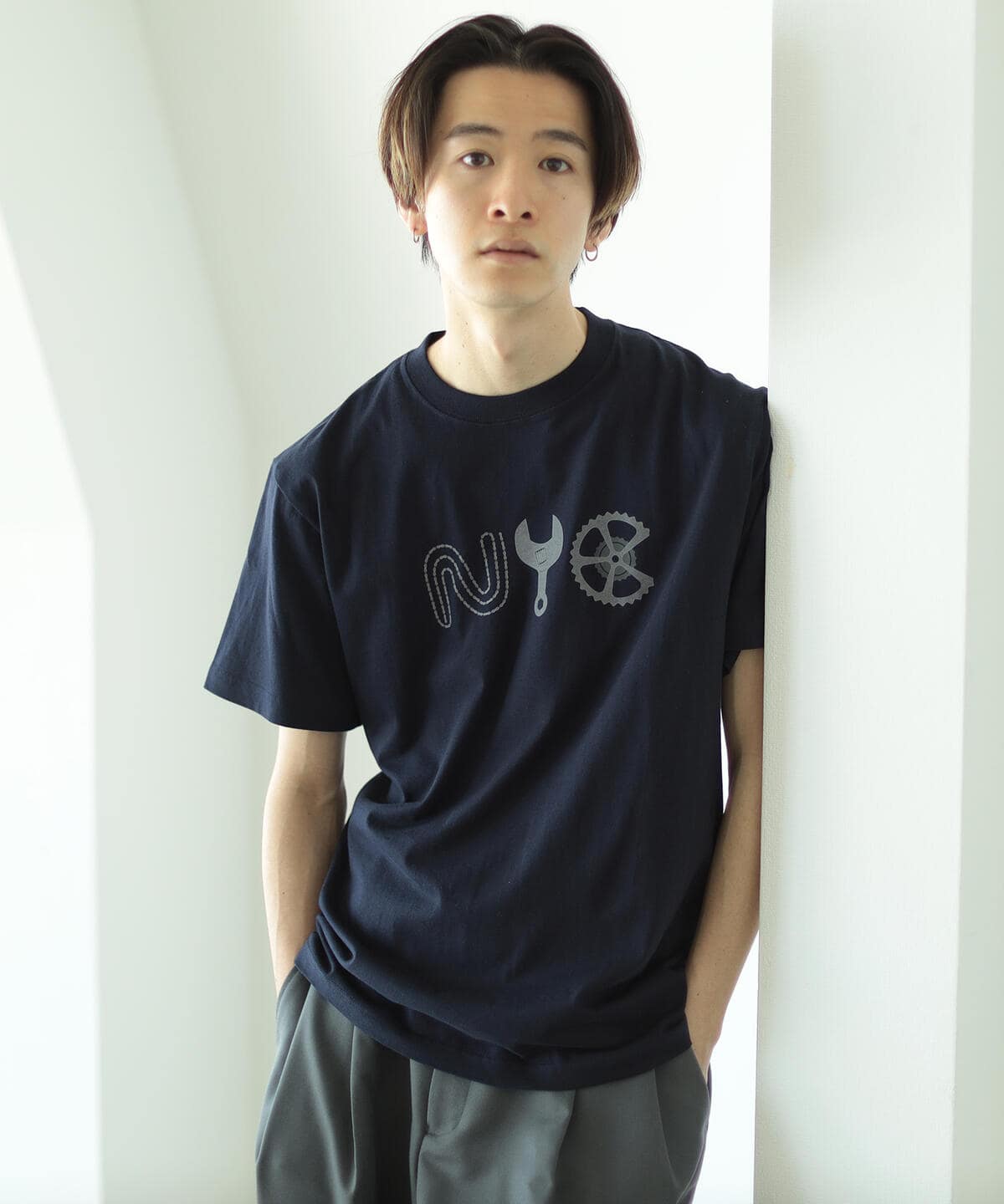 BEAMS T BEAMS T SPECIAL RICE] BEAMS T / NYC Tool T-shirts (T