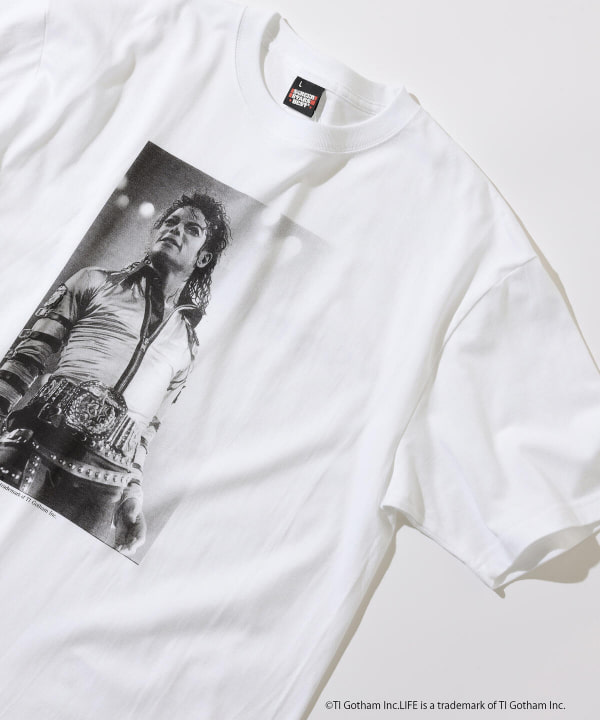 BEAMS（ビームス）LIFE / Michael Jackson September 01 1988 T-shirt 22SS（Tシャツ・カットソー  Tシャツ）通販｜BEAMS