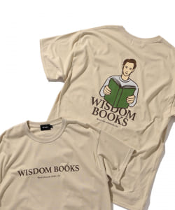 ▲BEAMS / WISDOM BOOKS  Tシャツ