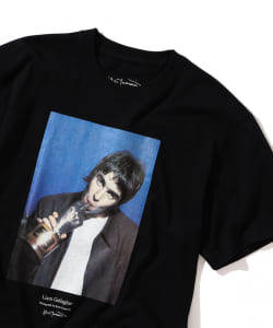 ▲Kevin Cummins × BEAMS / 別注 OASIS フォト Tシャツ