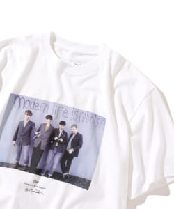 ▲Kevin Cummins × BEAMS / 別注 Blur フォト Tシャツ