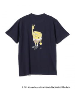【予約】SpongeBob × 花井祐介 / プリント Tシャツ ②