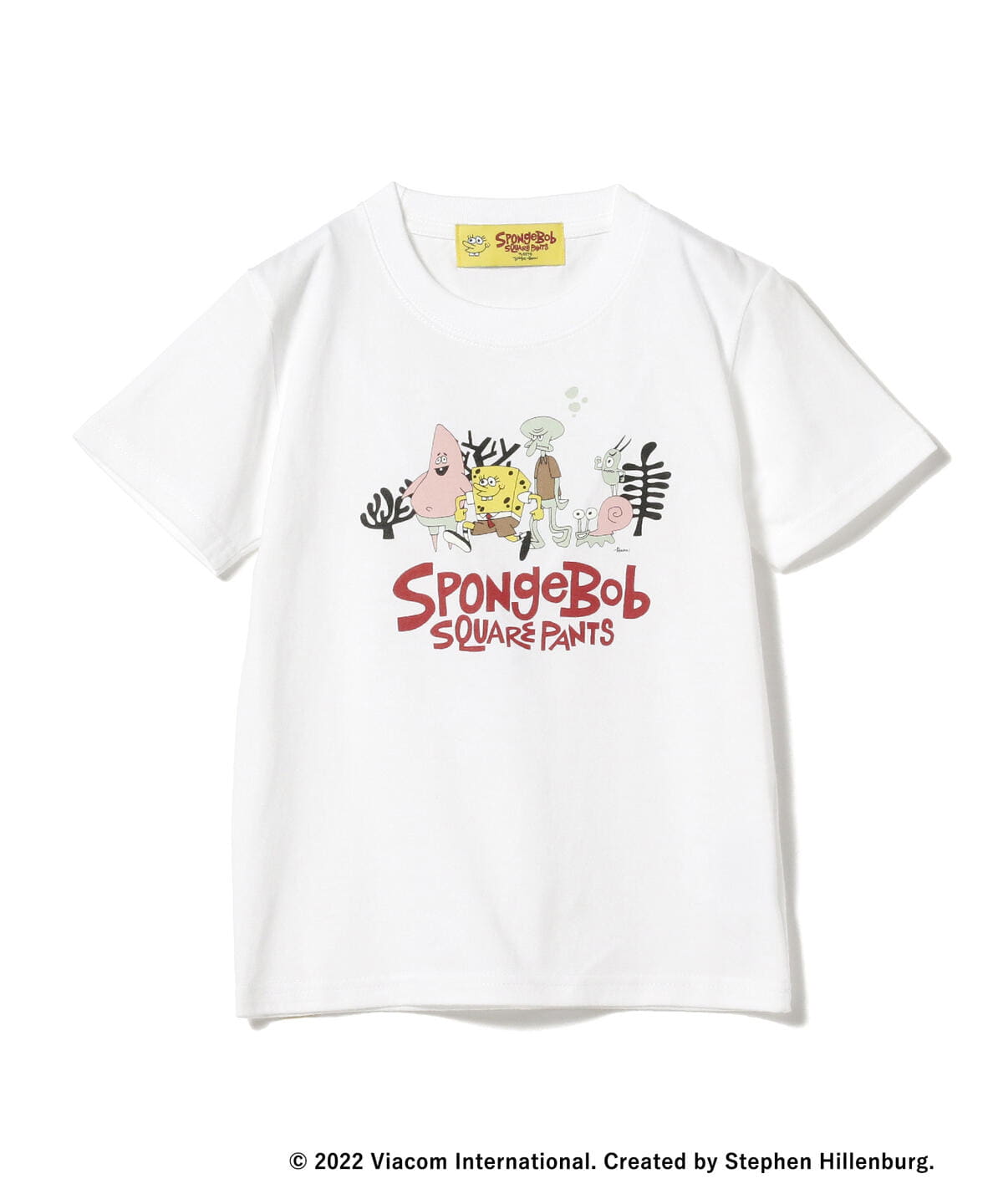 SpongeBob × 花井祐介 / プリント Tシャツ