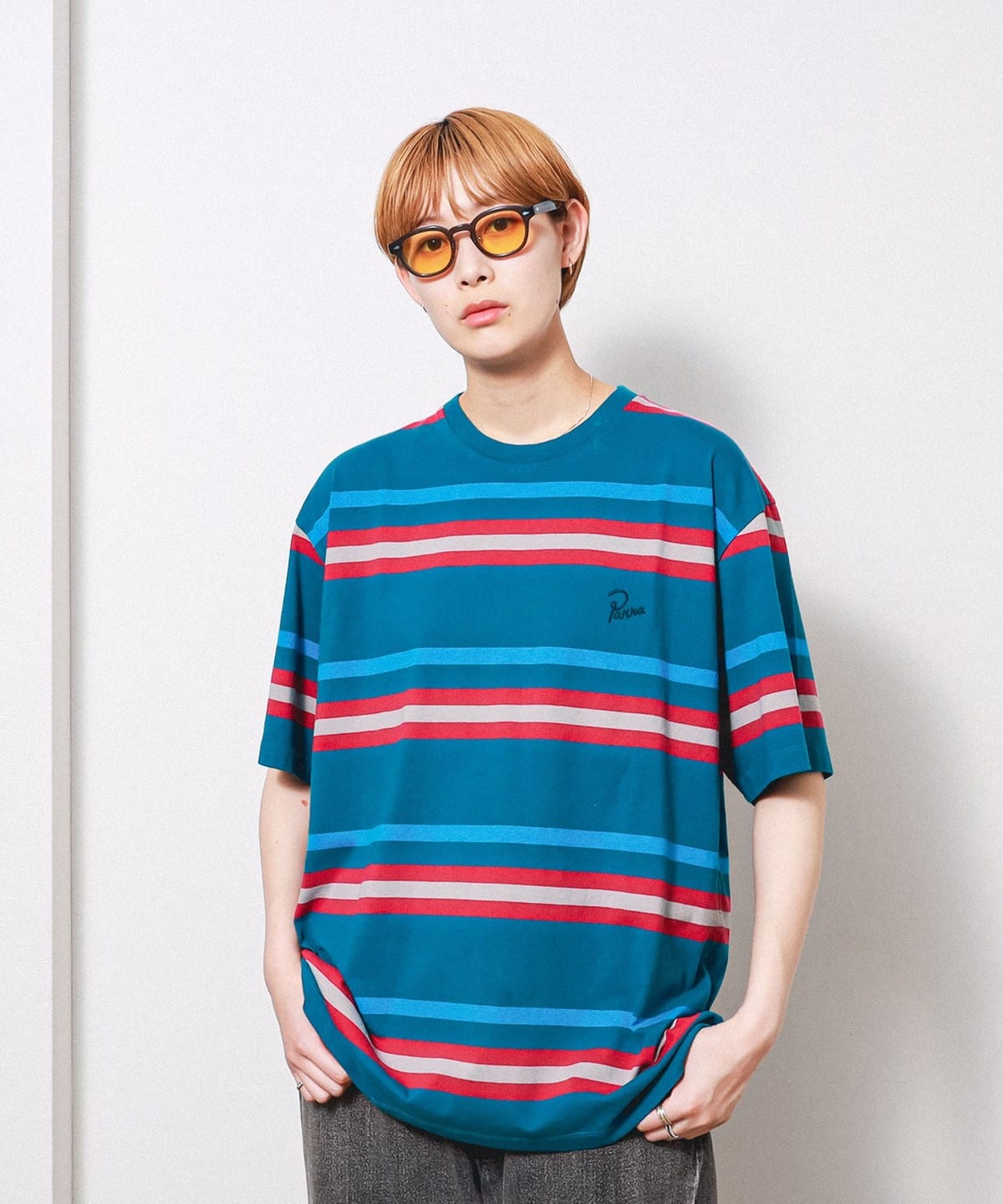 BEAMS T（ビームスT）【アウトレット】by Parra / stripe T-shirt（T