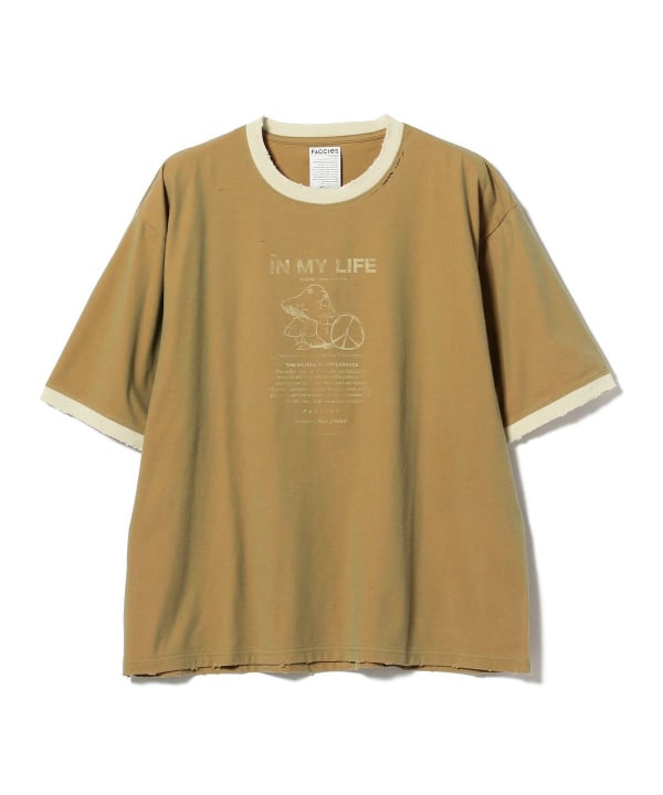 BEAMS T（ビームスT）FACCIES / Mirage Used Tee（Tシャツ・カットソー プリントTシャツ）通販｜BEAMS