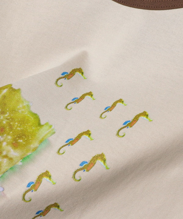 BEAMS T（ビームスT）F-LAGSTUF-F / Seahorse Ringer Tee（T