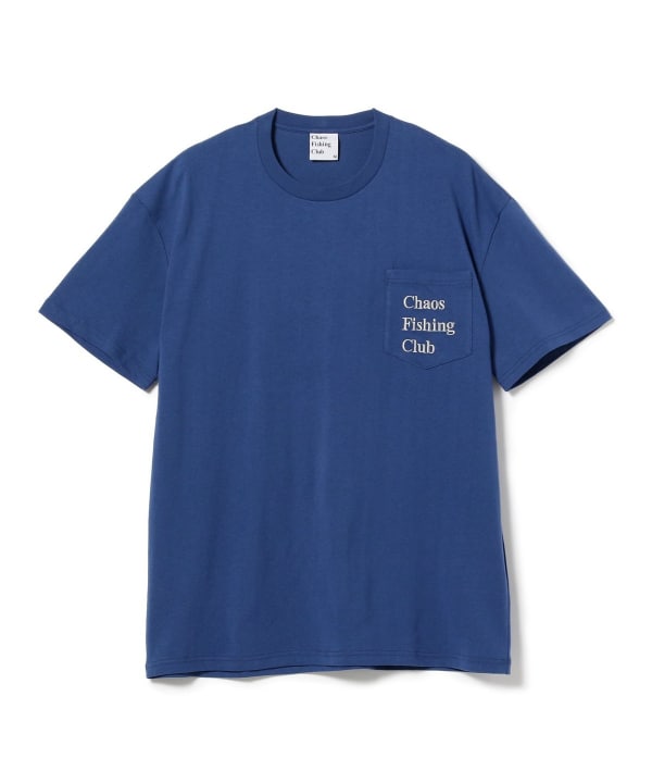 BEAMS T（ビームスT）Chaos Fishing Club / Logo Pocket S/S（Tシャツ ...