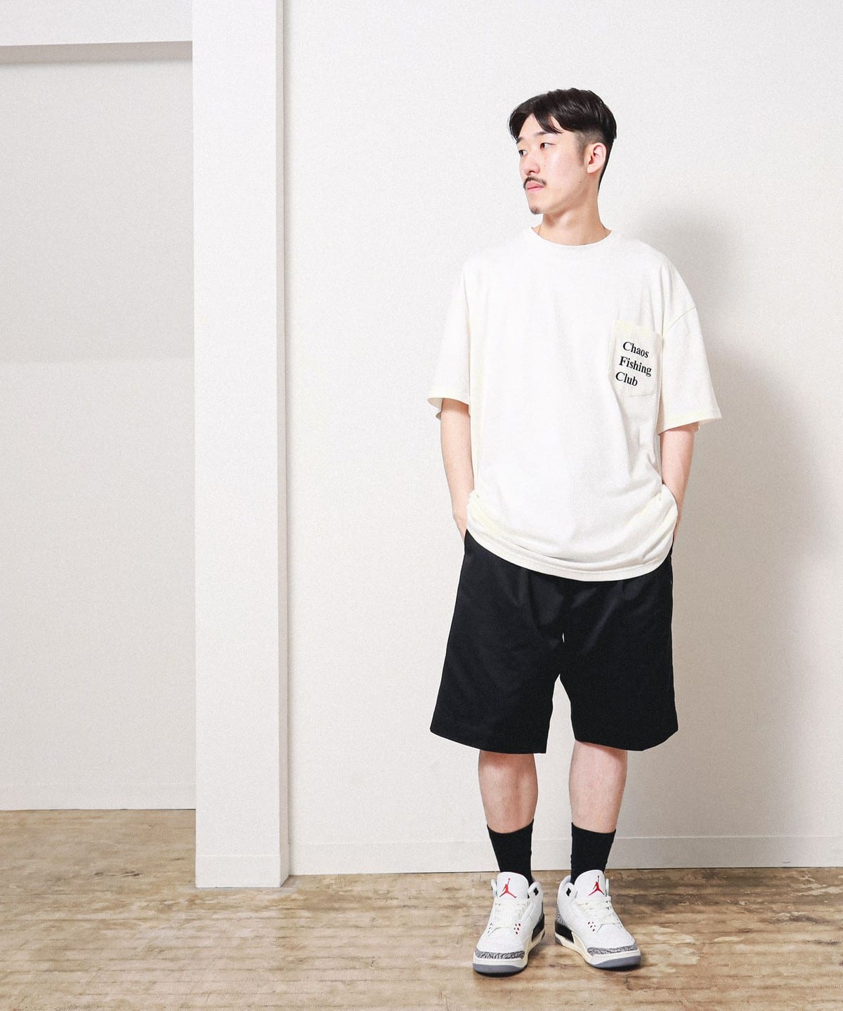 BEAMS T（ビームスT）Chaos Fishing Club / Logo Pocket S/S（T