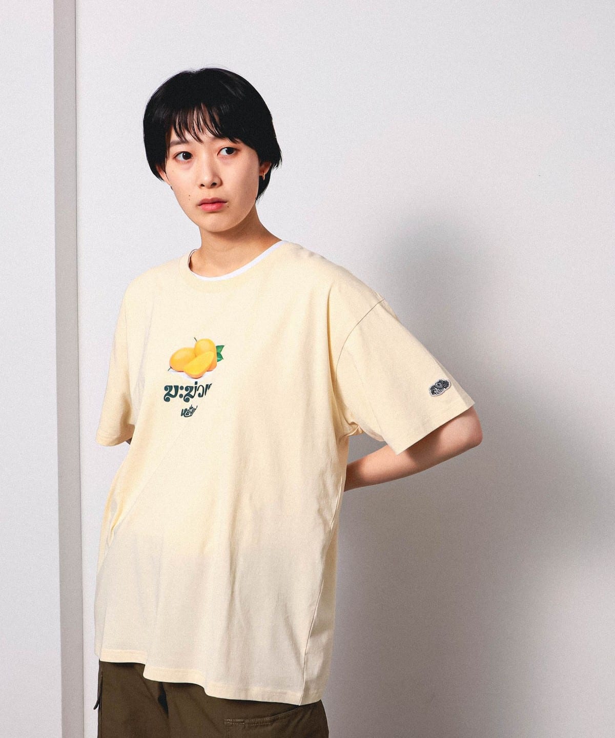 BEAMS [BEAMS] FRUIT OF THE LOOM / Yanggao T-shirt (T-shirt, cut ...