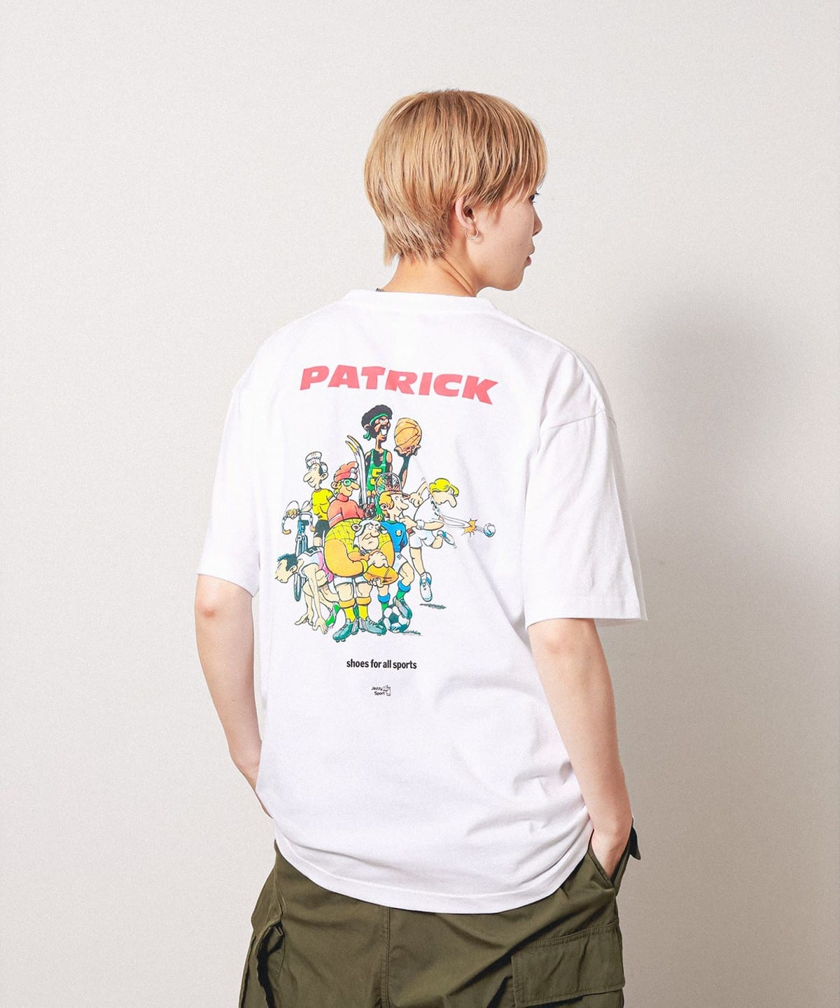 BEAMS T（ビームスT）JAZZY SPORT × PATRICK / 70's ART Tee（Tシャツ