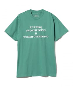 ▲4 WORTH DOING / Any Things 4 Worth Doing Tee