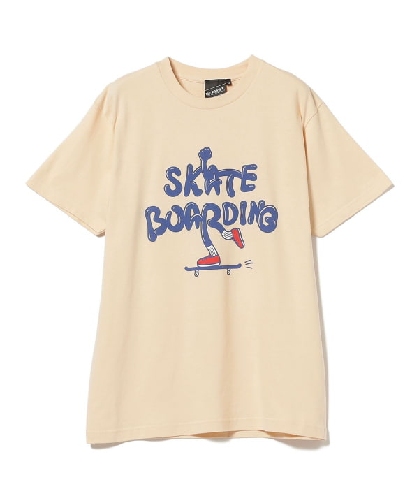 BEAMS T BEAMS T SPECIAL RICE] BEAMS T / SKEATBORDING T-shirt (T