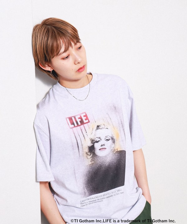 BEAMS（ビームス）LIFE / Marilyn Monroe T-shirt 23SS（Tシャツ 