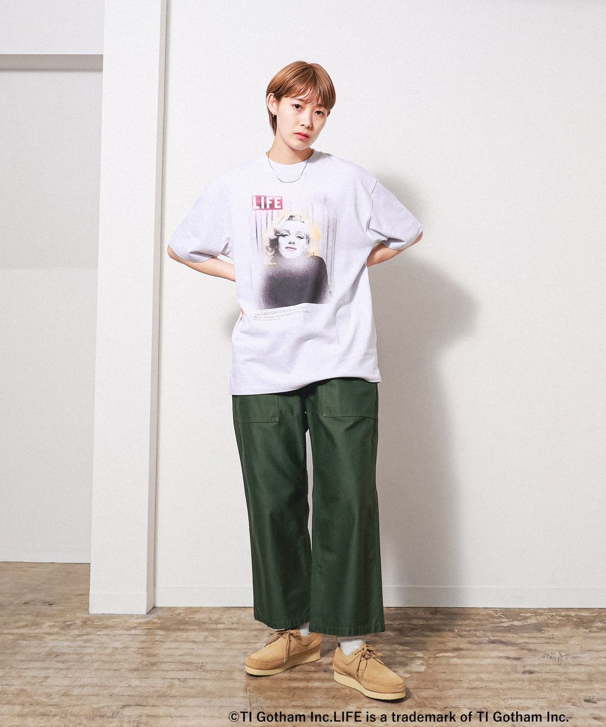 BEAMS（ビームス）LIFE / Marilyn Monroe T-shirt 23SS（Tシャツ