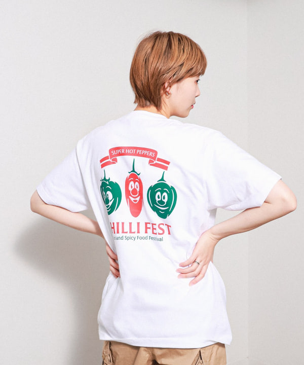 BEAMS [BEAMS] BEAMS / CHILLFEST T-shirts (T-shirts, cut-and-sew