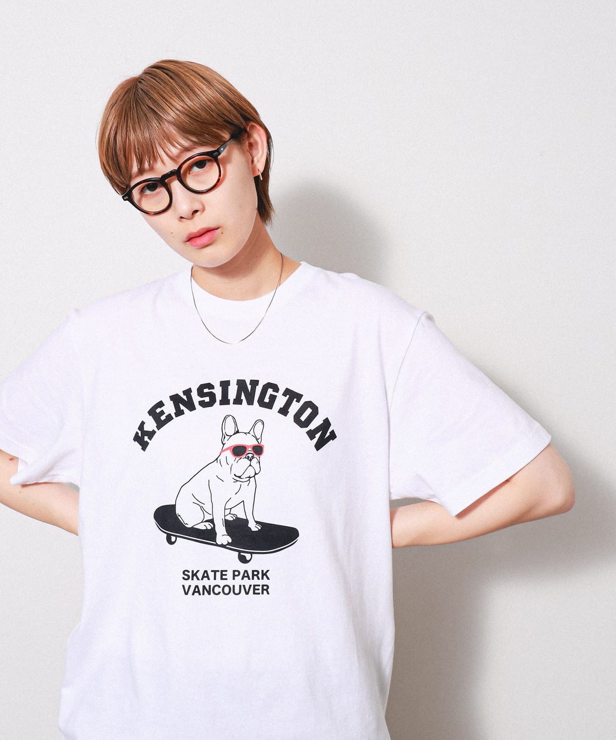 BEAMS（ビームス）【アウトレット】fLAnsisCA / Print Tshirt 23SS 