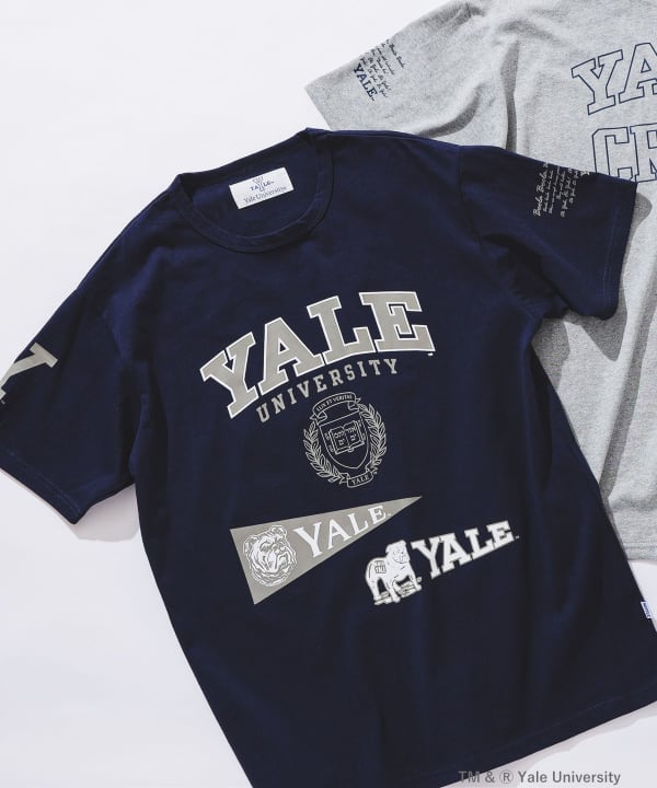 BEAMS（ビームス）WIFFLE / Yale College T-shirt（Tシャツ