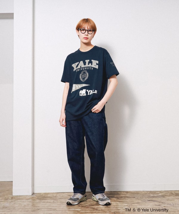 BEAMS（ビームス）WIFFLE / Yale College T-shirt（Tシャツ