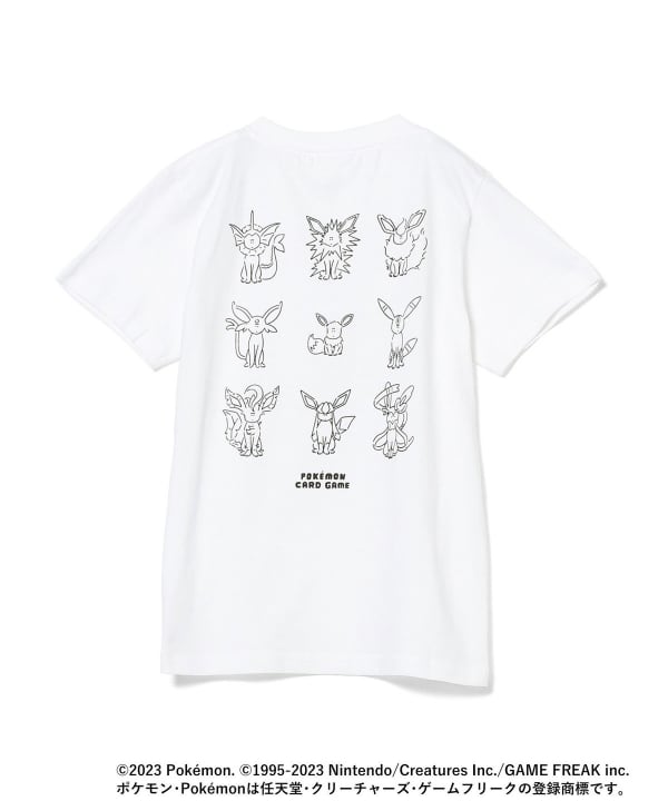 YU NAGABA BEAMS Tシャツ ポケモンカードゲーム ブイズ 長場雄Tシャツ/カットソー(半袖/袖なし)